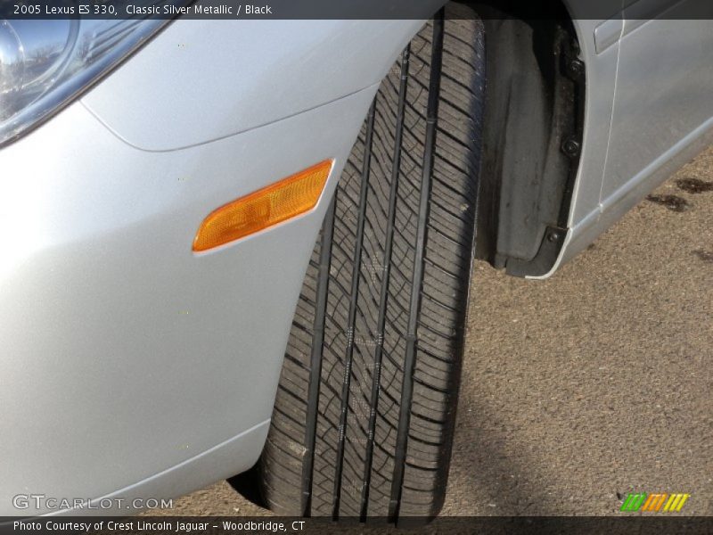 Classic Silver Metallic / Black 2005 Lexus ES 330