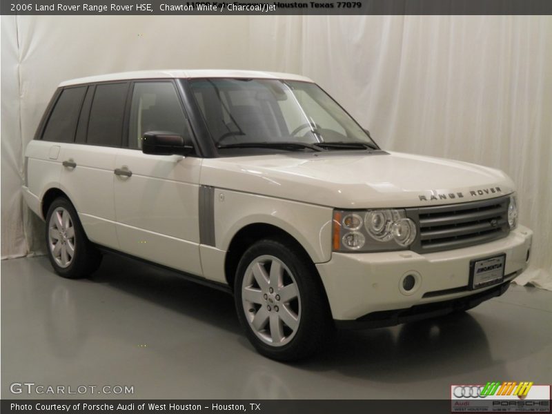 Chawton White / Charcoal/Jet 2006 Land Rover Range Rover HSE