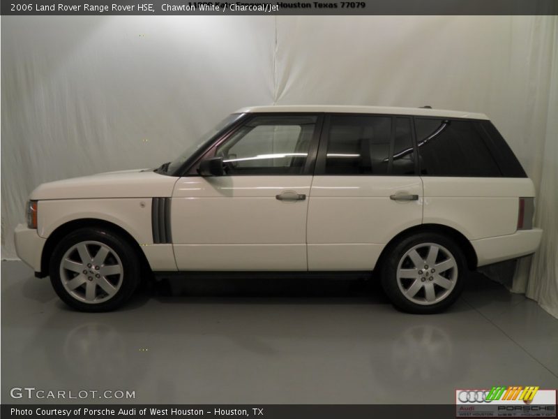 Chawton White / Charcoal/Jet 2006 Land Rover Range Rover HSE