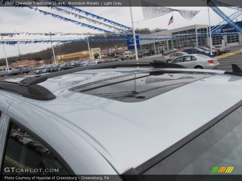 Moondust Metallic / Light Gray 2007 Chevrolet TrailBlazer LS 4x4