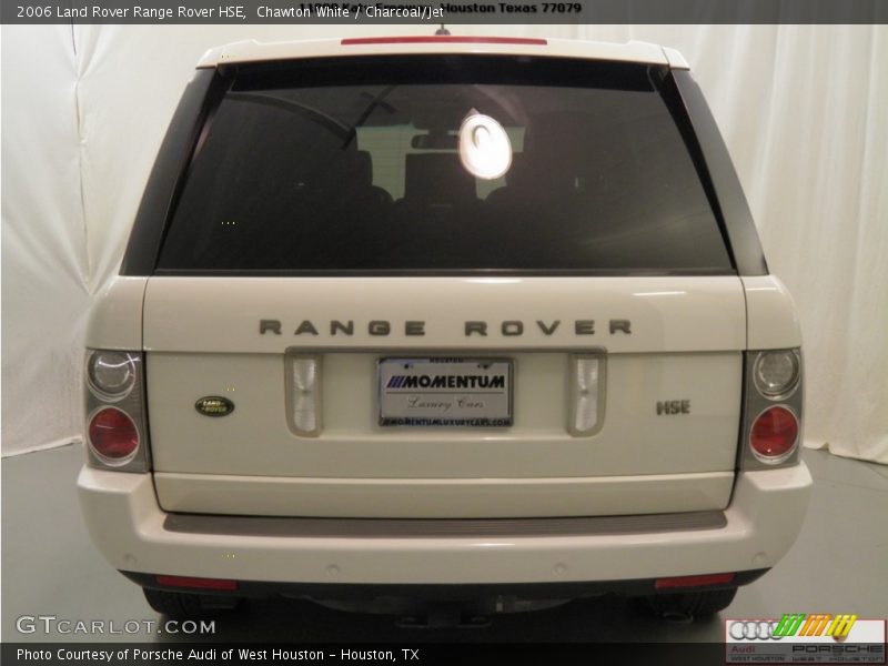 Chawton White / Charcoal/Jet 2006 Land Rover Range Rover HSE