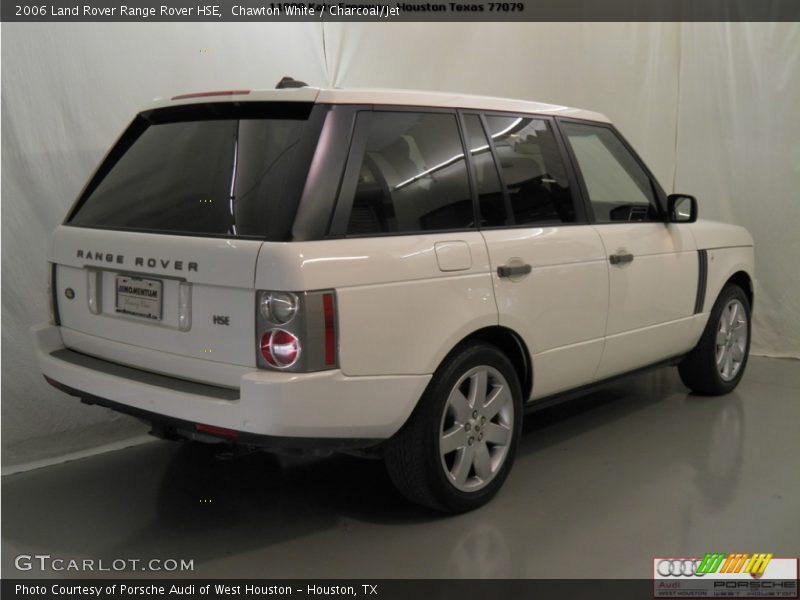 Chawton White / Charcoal/Jet 2006 Land Rover Range Rover HSE