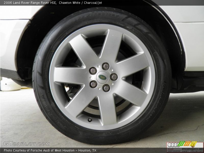 Chawton White / Charcoal/Jet 2006 Land Rover Range Rover HSE