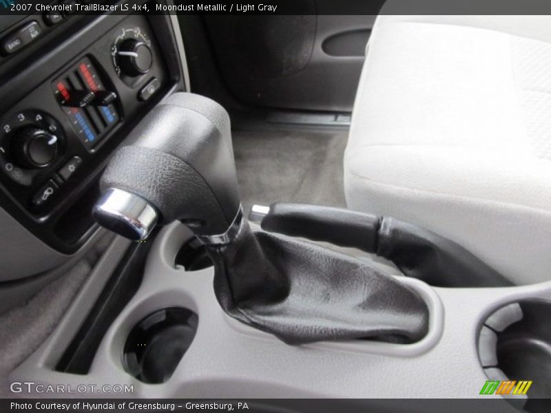 Moondust Metallic / Light Gray 2007 Chevrolet TrailBlazer LS 4x4