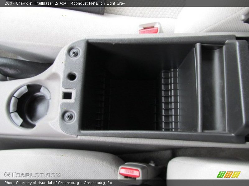 Moondust Metallic / Light Gray 2007 Chevrolet TrailBlazer LS 4x4