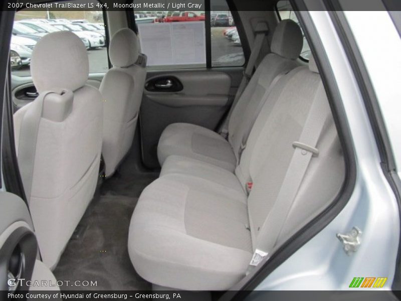 Moondust Metallic / Light Gray 2007 Chevrolet TrailBlazer LS 4x4