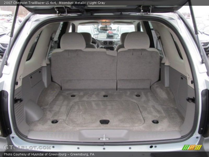 Moondust Metallic / Light Gray 2007 Chevrolet TrailBlazer LS 4x4