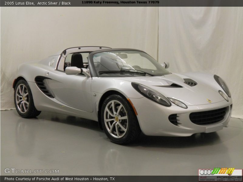 Arctic Silver / Black 2005 Lotus Elise