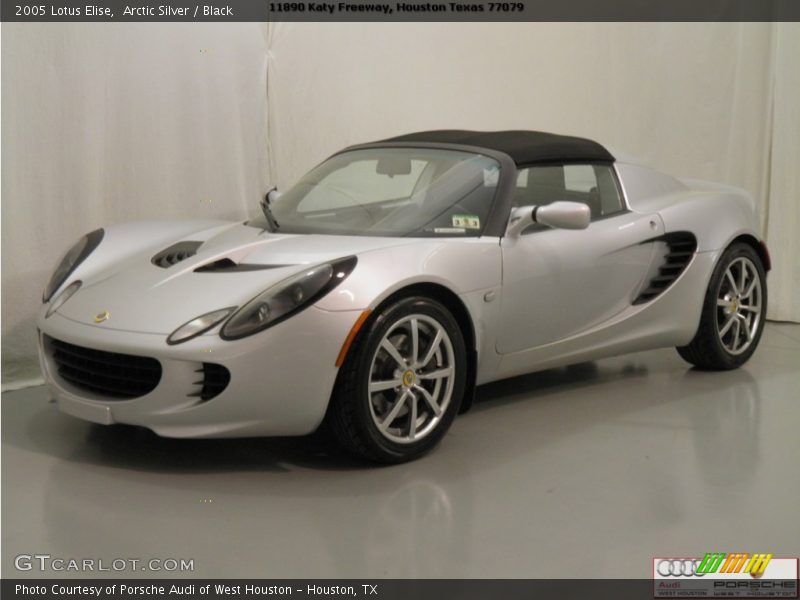 Arctic Silver / Black 2005 Lotus Elise