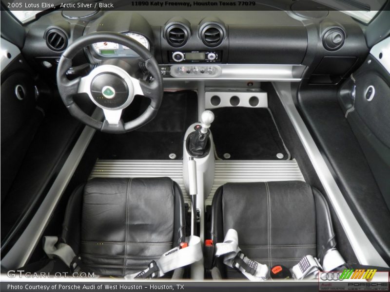 Arctic Silver / Black 2005 Lotus Elise