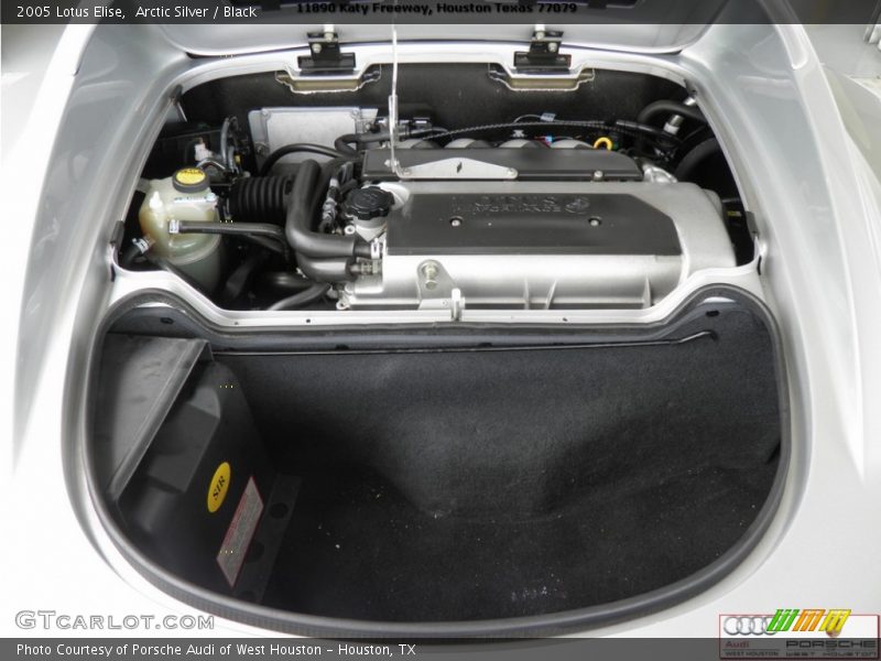 Arctic Silver / Black 2005 Lotus Elise
