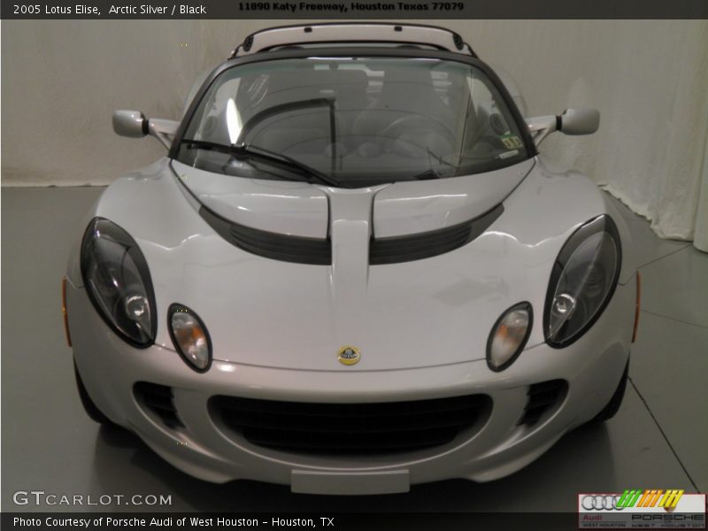 Arctic Silver / Black 2005 Lotus Elise