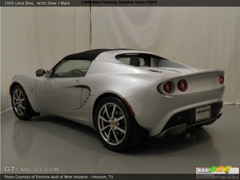 Arctic Silver / Black 2005 Lotus Elise