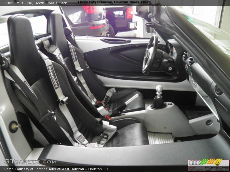 Arctic Silver / Black 2005 Lotus Elise