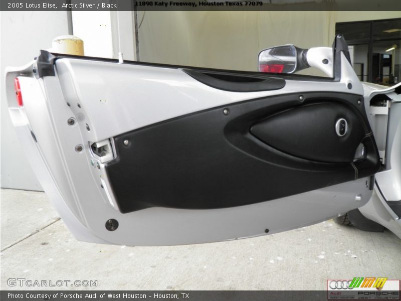 Arctic Silver / Black 2005 Lotus Elise