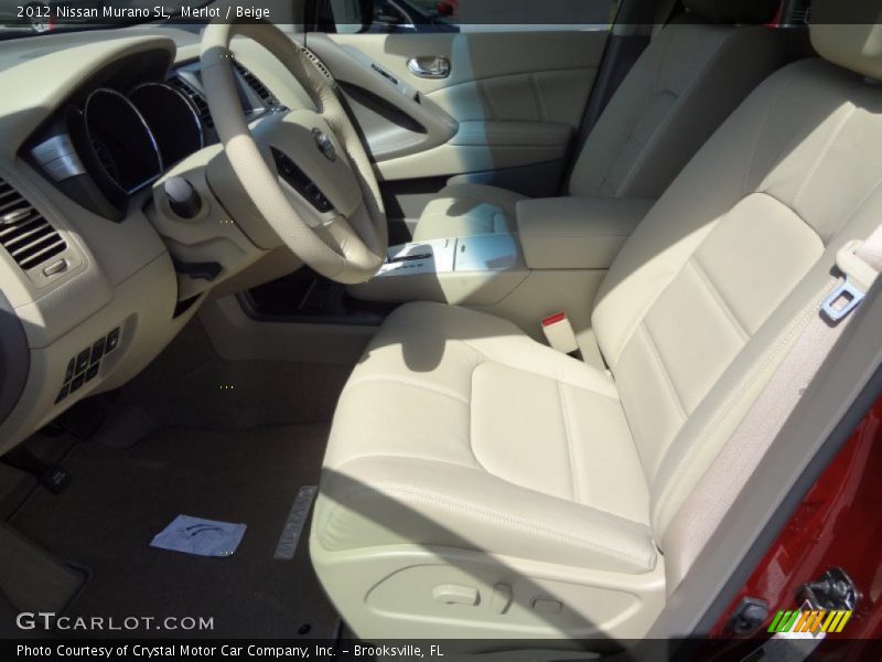 Merlot / Beige 2012 Nissan Murano SL