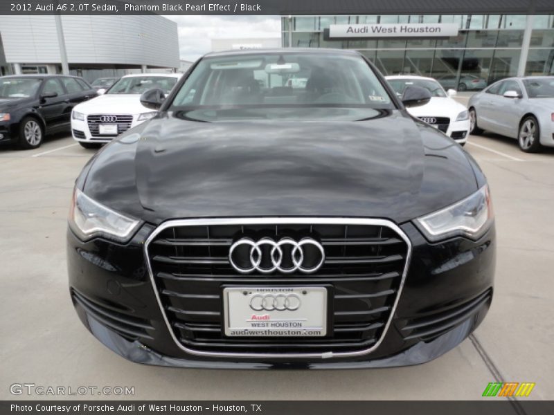Phantom Black Pearl Effect / Black 2012 Audi A6 2.0T Sedan