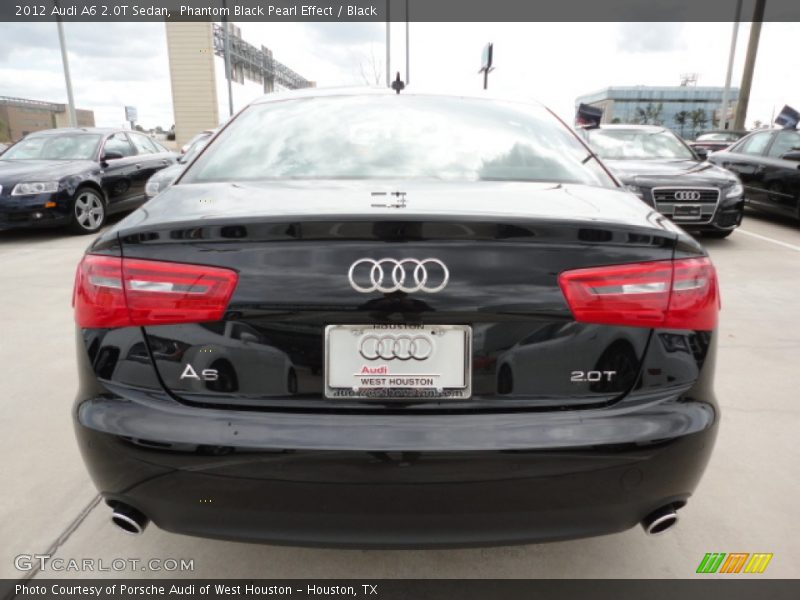 Phantom Black Pearl Effect / Black 2012 Audi A6 2.0T Sedan