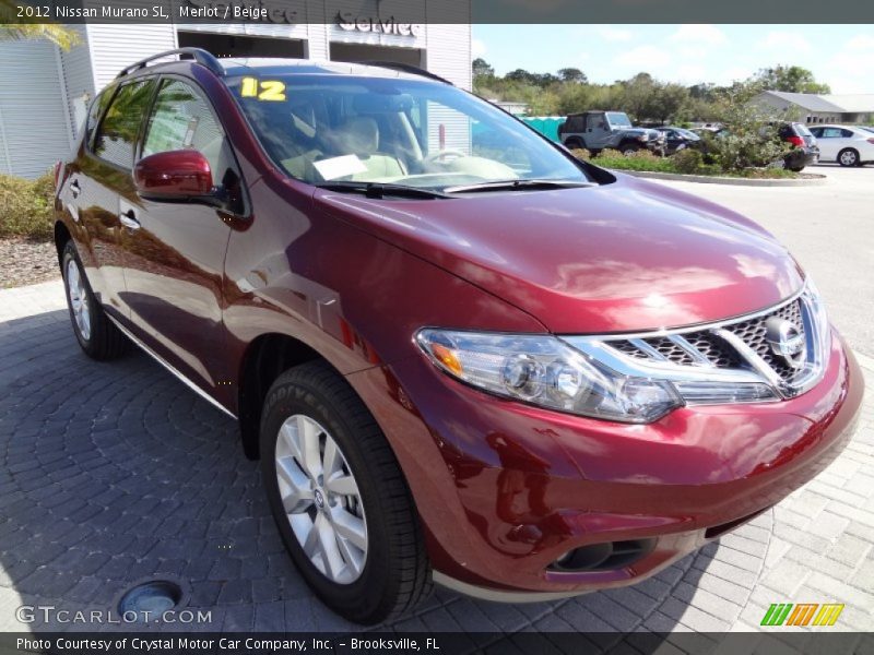 Merlot / Beige 2012 Nissan Murano SL
