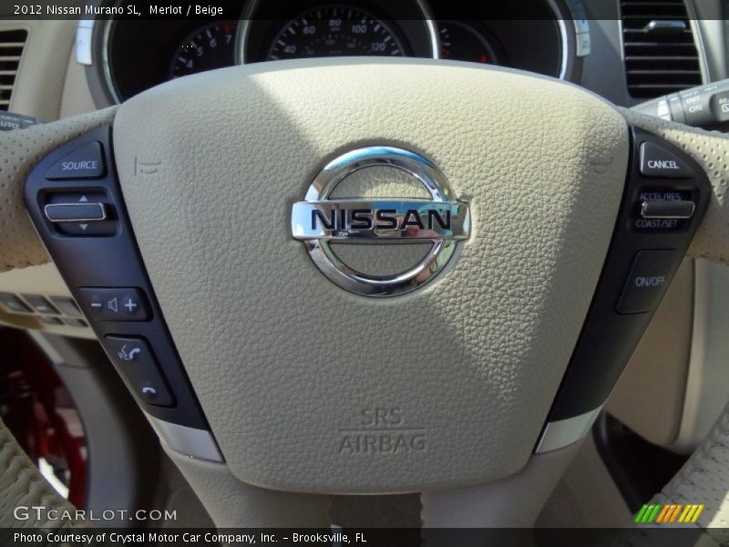 Merlot / Beige 2012 Nissan Murano SL