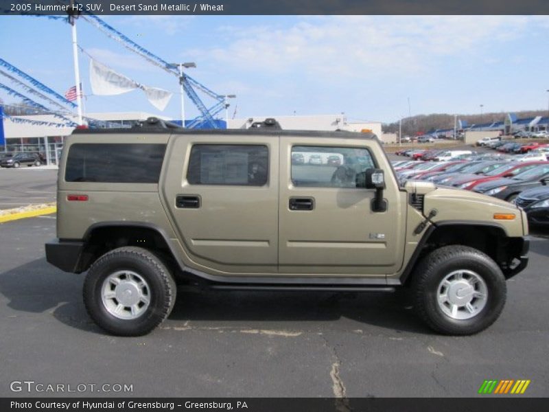  2005 H2 SUV Desert Sand Metallic