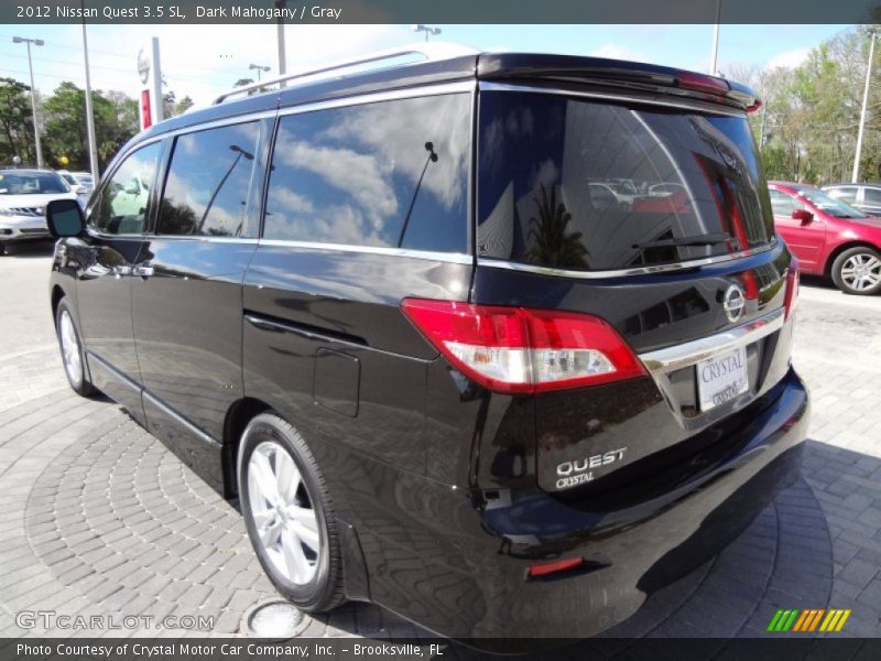 Dark Mahogany / Gray 2012 Nissan Quest 3.5 SL