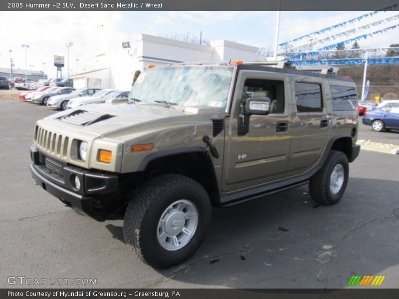 Desert Sand Metallic / Wheat 2005 Hummer H2 SUV