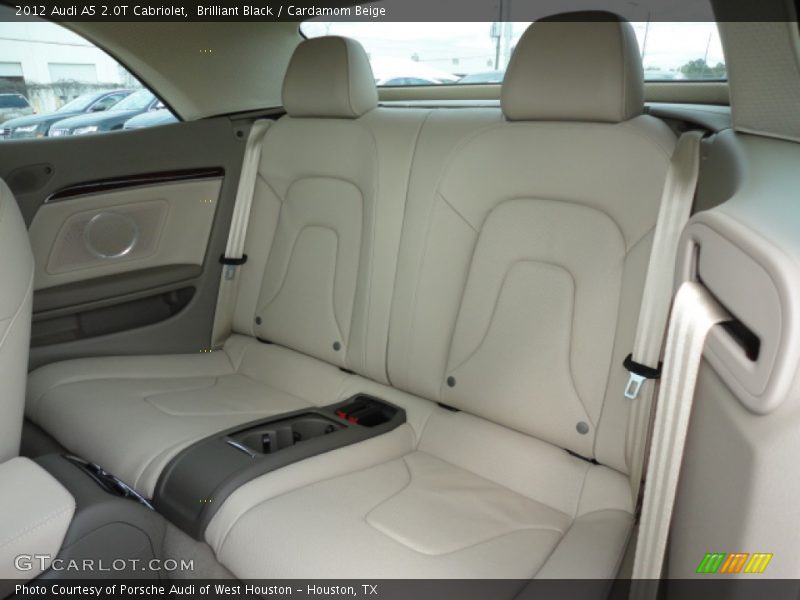 Rear Seat of 2012 A5 2.0T Cabriolet