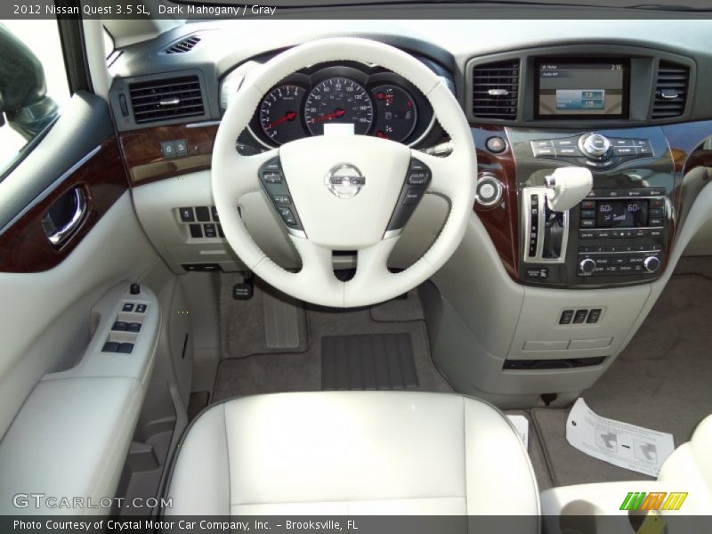 Dark Mahogany / Gray 2012 Nissan Quest 3.5 SL