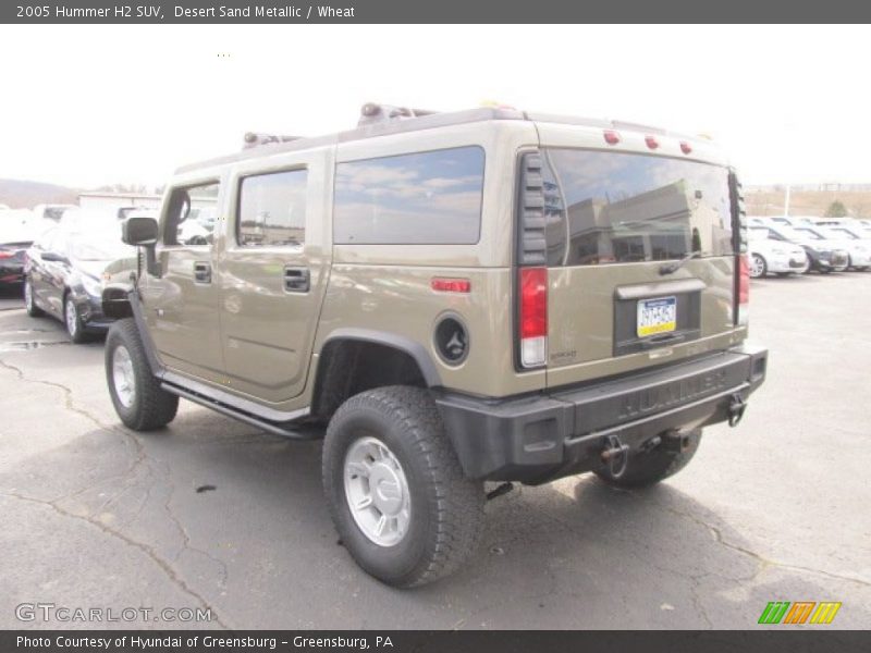 Desert Sand Metallic / Wheat 2005 Hummer H2 SUV