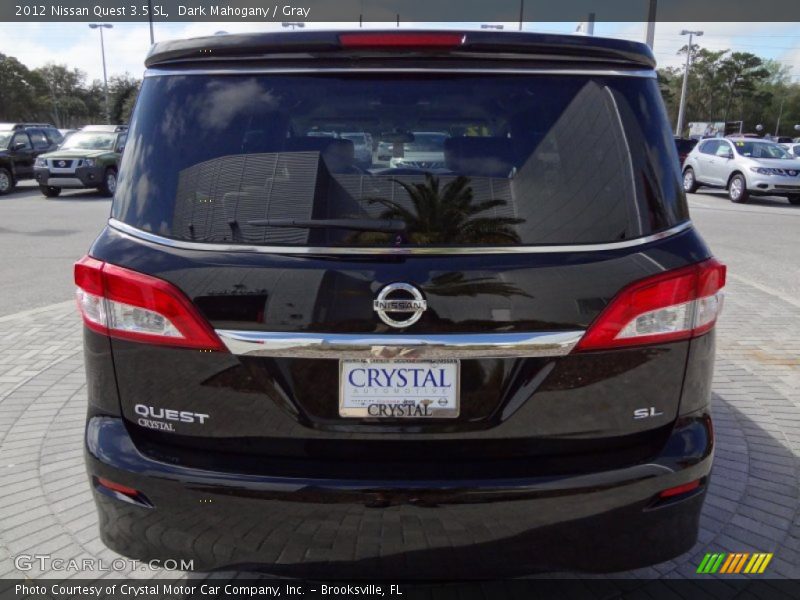 Dark Mahogany / Gray 2012 Nissan Quest 3.5 SL