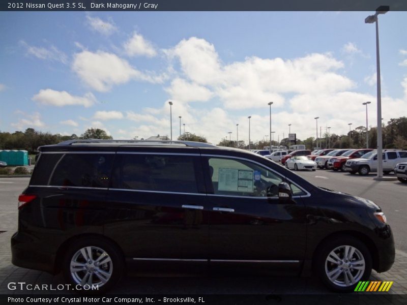Dark Mahogany / Gray 2012 Nissan Quest 3.5 SL
