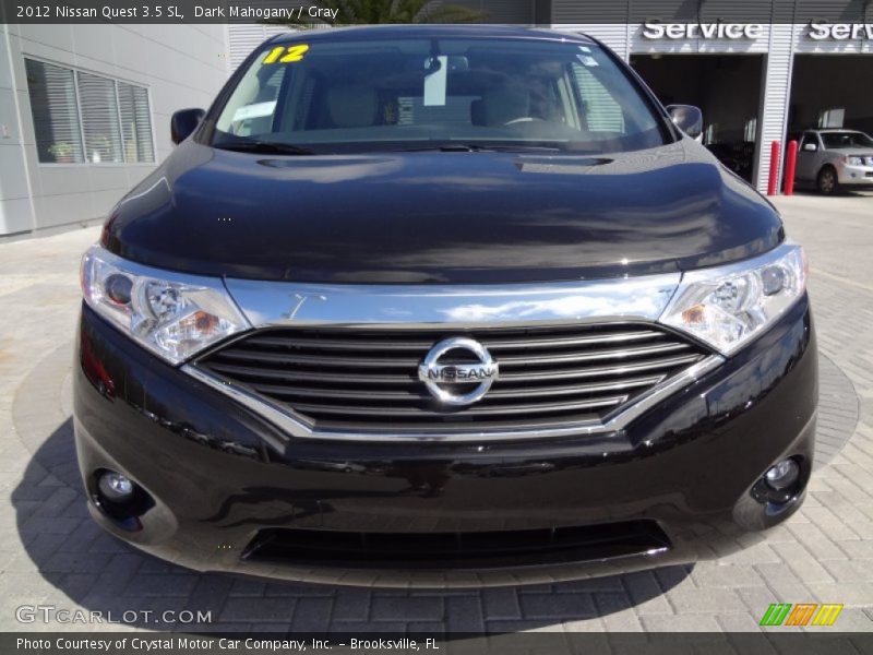 Dark Mahogany / Gray 2012 Nissan Quest 3.5 SL