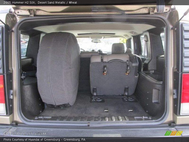  2005 H2 SUV Trunk
