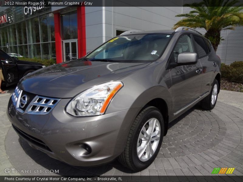 Platinum Graphite / Gray 2012 Nissan Rogue SV