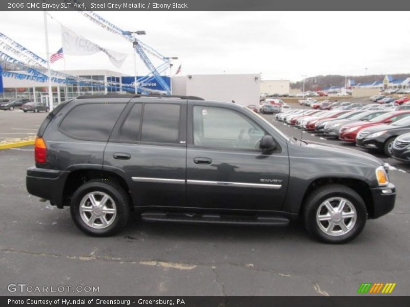 Steel Grey Metallic / Ebony Black 2006 GMC Envoy SLT 4x4