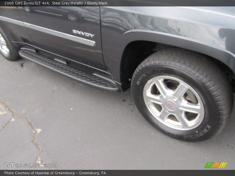 Steel Grey Metallic / Ebony Black 2006 GMC Envoy SLT 4x4