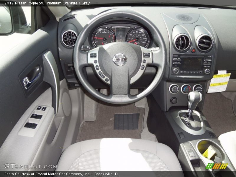 Platinum Graphite / Gray 2012 Nissan Rogue SV