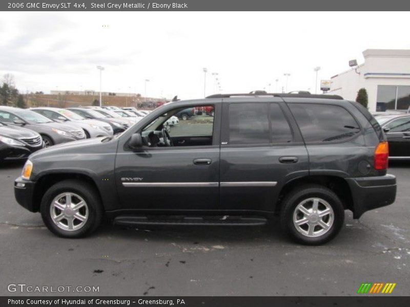 Steel Grey Metallic / Ebony Black 2006 GMC Envoy SLT 4x4