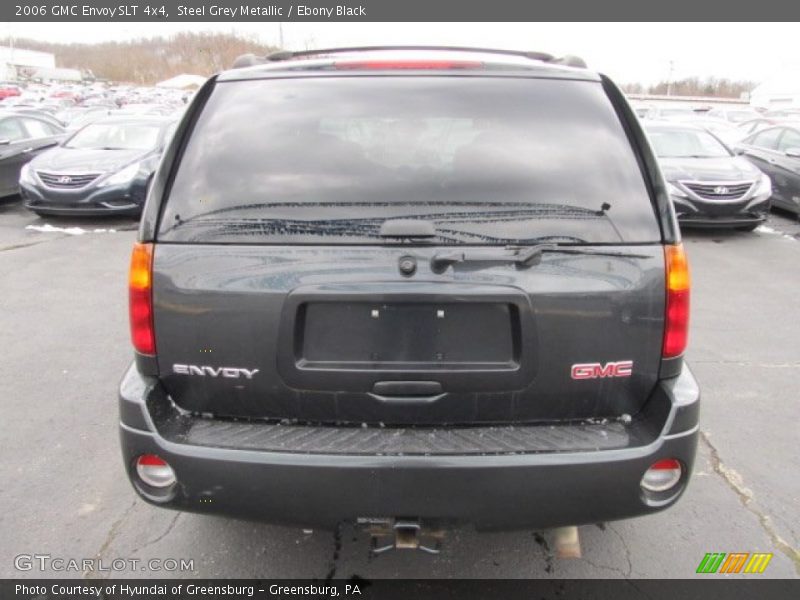 Steel Grey Metallic / Ebony Black 2006 GMC Envoy SLT 4x4