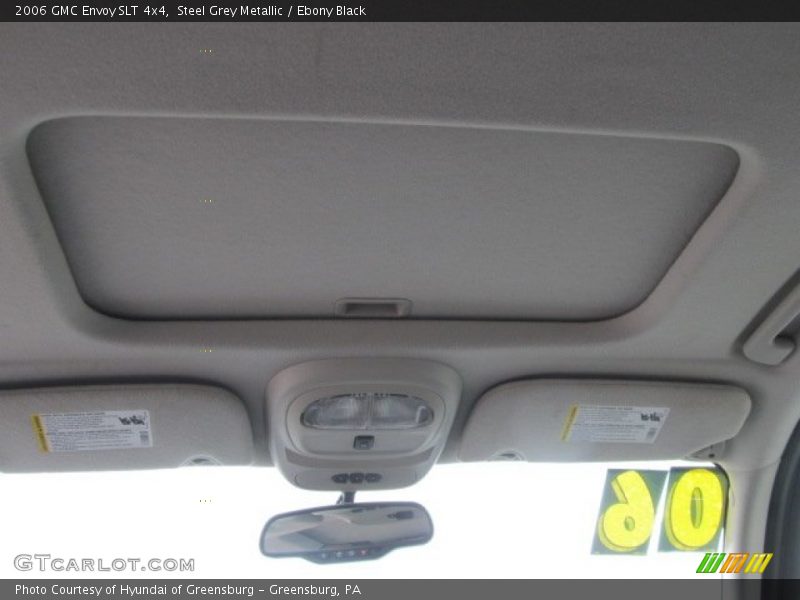 Steel Grey Metallic / Ebony Black 2006 GMC Envoy SLT 4x4