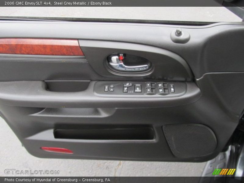 Steel Grey Metallic / Ebony Black 2006 GMC Envoy SLT 4x4