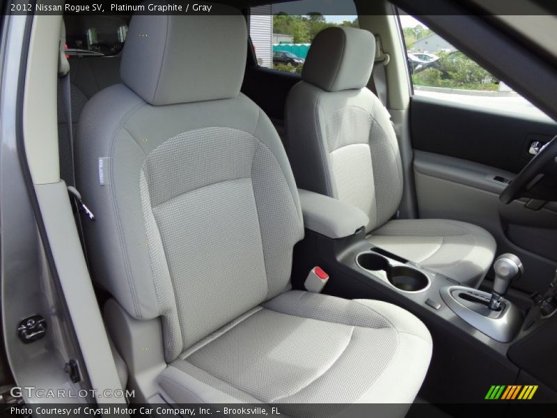 Platinum Graphite / Gray 2012 Nissan Rogue SV
