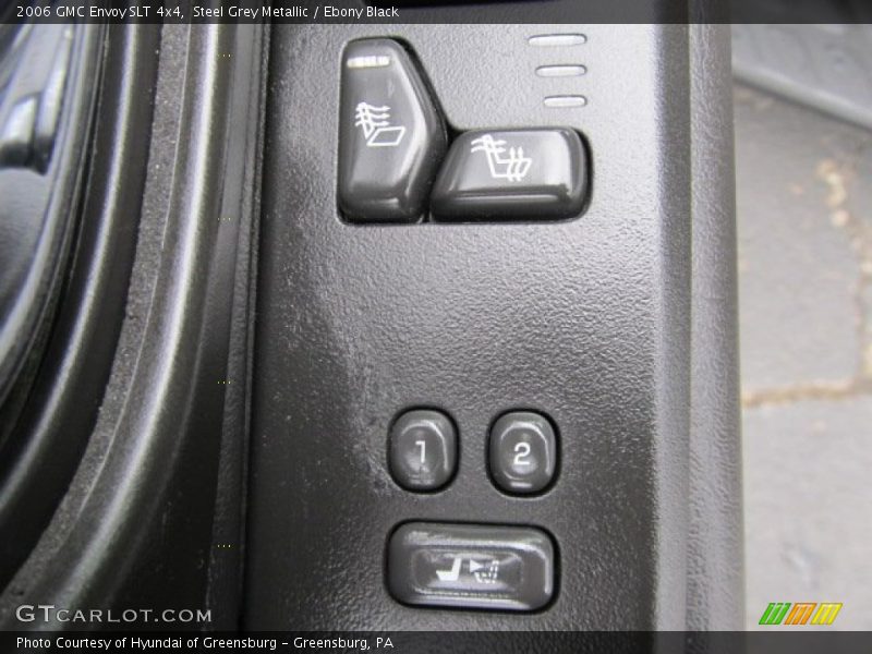 Steel Grey Metallic / Ebony Black 2006 GMC Envoy SLT 4x4