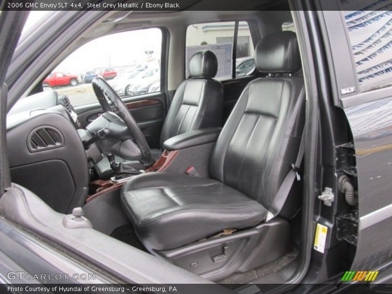 Steel Grey Metallic / Ebony Black 2006 GMC Envoy SLT 4x4