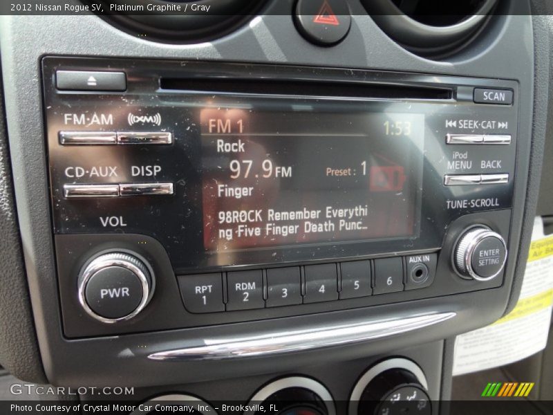 Platinum Graphite / Gray 2012 Nissan Rogue SV
