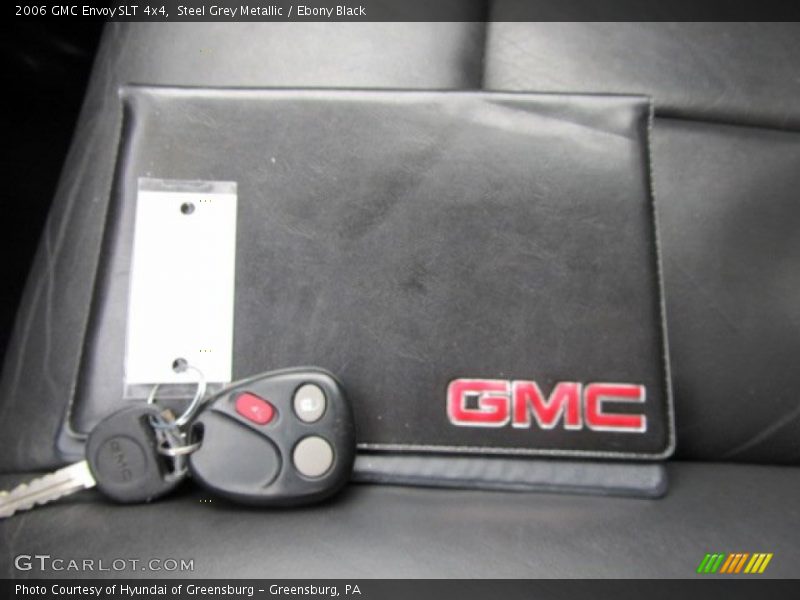 Steel Grey Metallic / Ebony Black 2006 GMC Envoy SLT 4x4