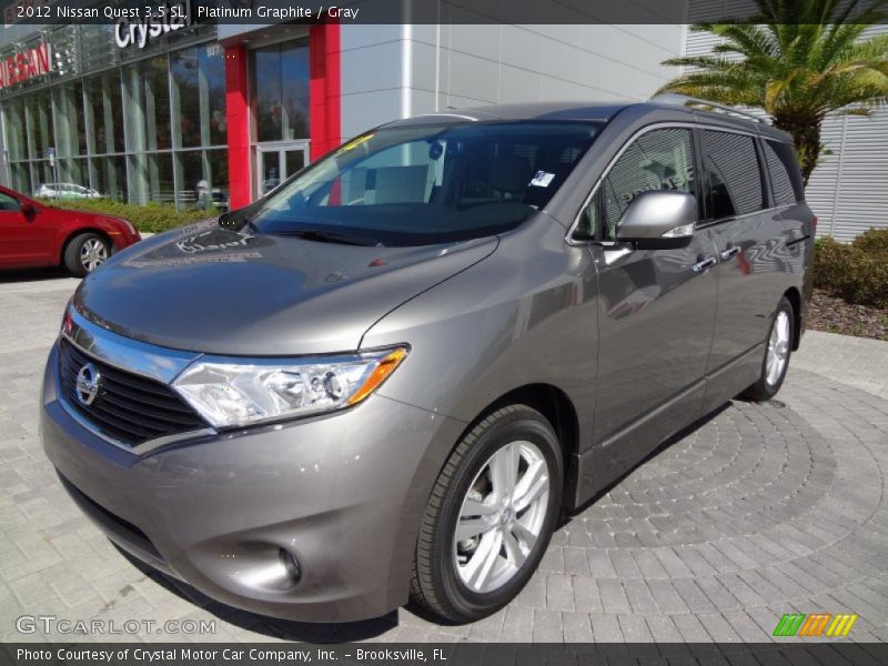 Platinum Graphite / Gray 2012 Nissan Quest 3.5 SL