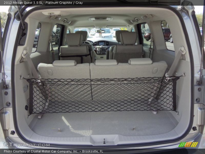 Platinum Graphite / Gray 2012 Nissan Quest 3.5 SL