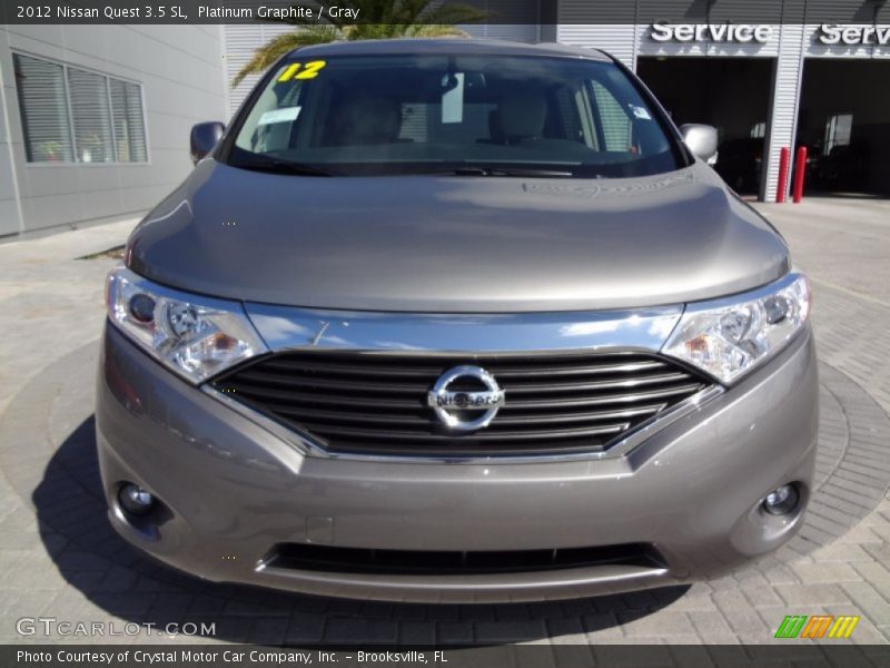 Platinum Graphite / Gray 2012 Nissan Quest 3.5 SL